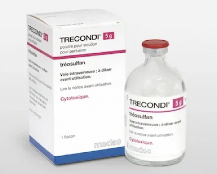 Trecondi 5 g, lyophilizate for solution for infusion vial of glass №1 in the cardboard box image